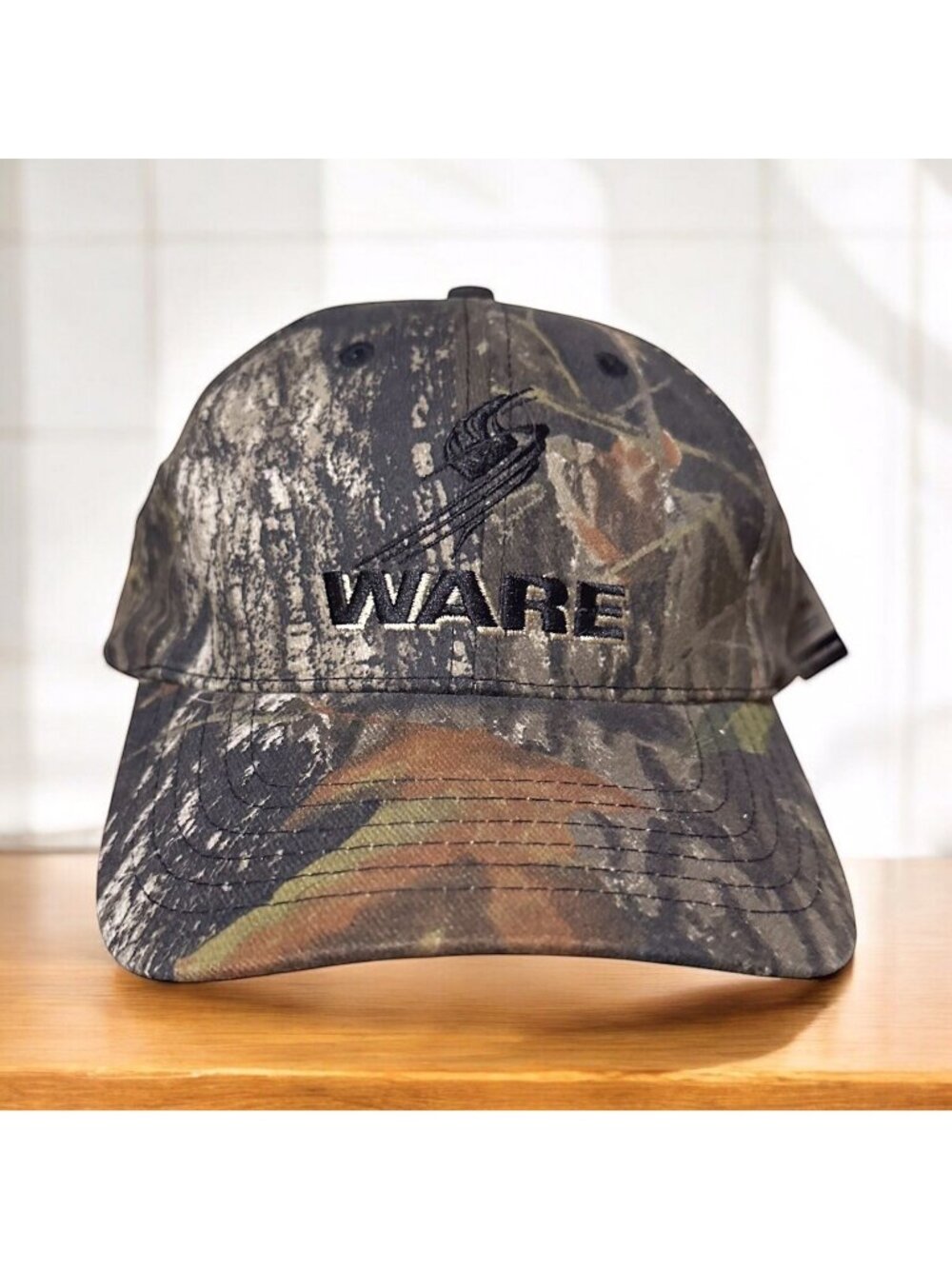 Mossy Oak Ware Boiler Industry Snapback Hat Camo Adjustable Licensed NWT
